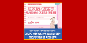 경기도 임산부