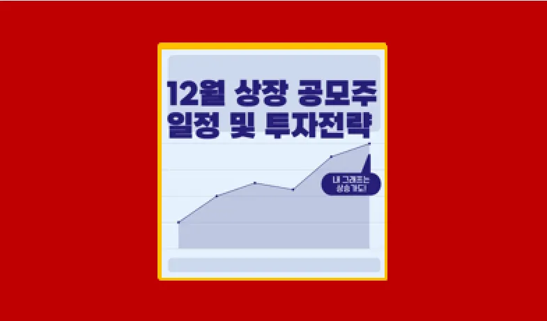 12월 공모주 청약