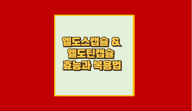 엘도스캡슐